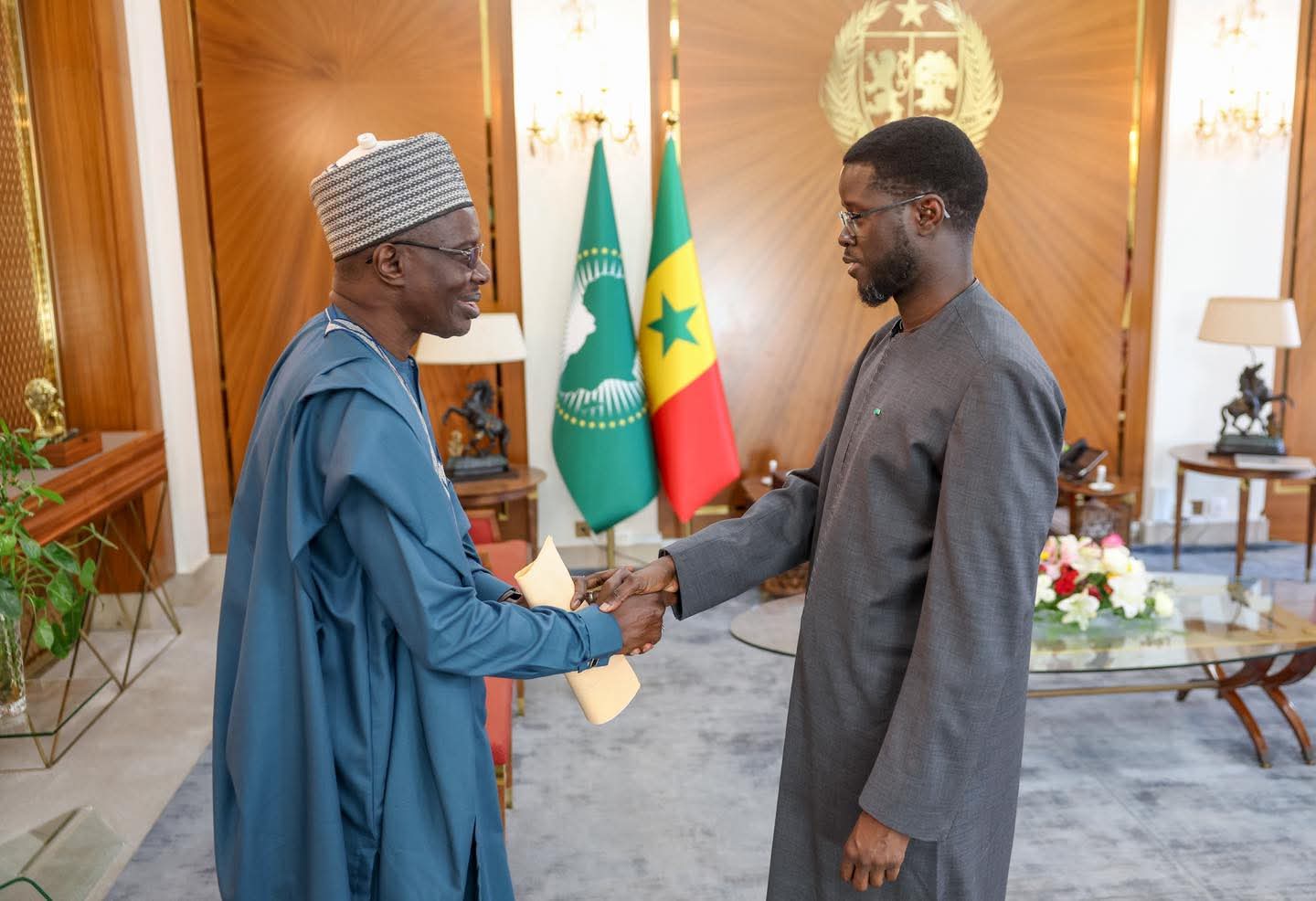 Audience entre le Président Diomaye Faye et la CSA